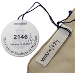 Wallis Simpson, the Duchess of Windsor Owned Handkerchief
